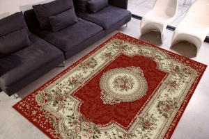 Χαλί Clasic, Lotos 571, Grena, 60x110 cm, 1800 gr/mp - Img 3