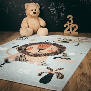 Χαλί eco copii My Greta Ανοιχτό Μπλε 115x170 cm - Img 4