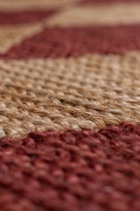 Χαλί Effie Diamond Jute Teracota 160x230 cm, Flair Rugs - Img 5