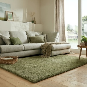 Χαλί Feather Soft Πράσινο Olive 160X230 cm, Flair Rugs - Img 4