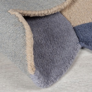 Χαλί Mia Scallop Frame Caramiziu, Natural 160x230 cm, Flair Rugs - Img 4