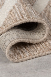 Χαλί Micah Circular Knit Μπεζ 160x230 cm, Flair Rugs - Img 4