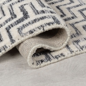 Χαλί Rhett Circular Knit Γκρι 200x300 cm, Flair Rugs - Img 4