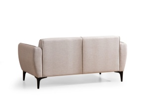 2θέσιος καναπές Belissimo Μπεζ 160x67x95 cm - Img 5