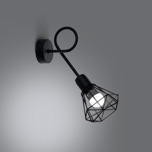 Aplica Artemis Negru 15x28x30 cm - Img 3