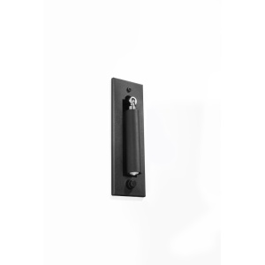 Aplica perete Enif Negru 6.5x15x20 cm - Img 4