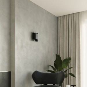 Aplica perete Impact Negru 22x11x23 cm - Img 8