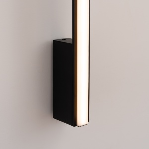 Aplica perete LED Lagom 120 Negru 3000K 4x7x118.5 cm - Img 4