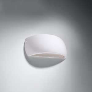 Aplica Pontius din ceramica Alb 32x9x14 cm - Img 2