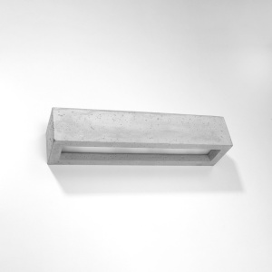 Aplica Vega din beton Gri 50x12x10 cm - Img 2