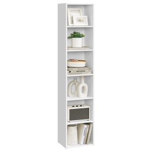 Biblioteca Custos, Alb, 30.2x24x160.7 cm