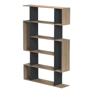 Biblioteca, Mito, Antracit, 25x108.5x161 cm - Img 4