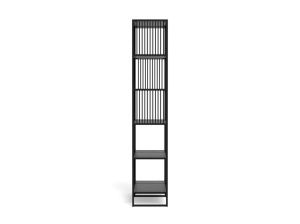 Biblioteca Strington, Negru, 185x85x35 cm - Img 5