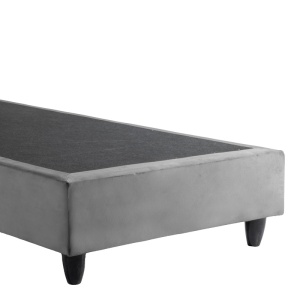 Cadru de pat, Punto, Antracit, 206x90x117 cm - Img 6