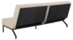 Canapea extensibila Caix, Bej, 87x198x95 cm - Img 8