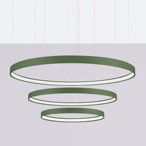 Candelabru LED Rio 3 Olive 3000K 110x110x150 cm - Img 2