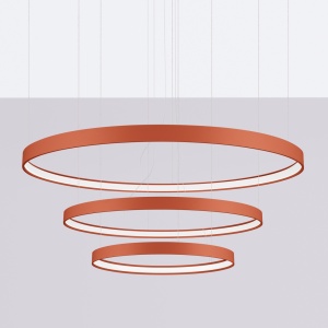 Candelabru LED Rio 3 Rosu 3000K 110x110x150 cm - Img 2
