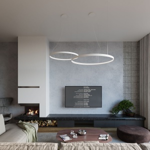 Candelabru LED Rio Alb 4000K 55x55x150 cm - Img 13