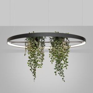 Candelabru LED Rio Bio 110 Negru 4000K 110x110x200 cm - Img 3
