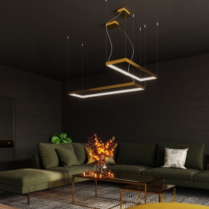 Candelabru LED Tuula Auriu 4000K 100x30x150 cm - Img 9