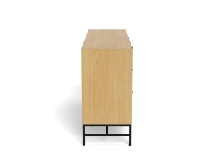 Comoda Albany, Natural, 80.4x157.9x40 cm - Img 5