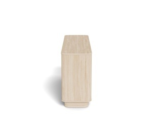 Comoda Atmore, Alb, 75x160x40 cm - Img 4