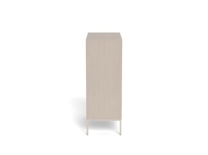 Comoda Palmdale V1, Gri, 110x80x40 cm - Img 4