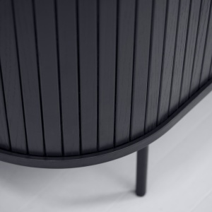 Comoda TV NOLA, Negru, 40x56x120 cm