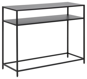 Consola Newcastle, Negru, 79x100x35 cm - Img 5