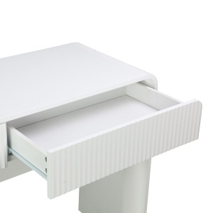 Consola, Zaplen, Alb, 38x110x75 cm - Img 6