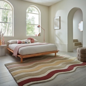 Covor Cascade Wool Mov 200x290 cm