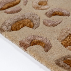 Covor Leopard Frame Natural 160x230 cm - Img 3