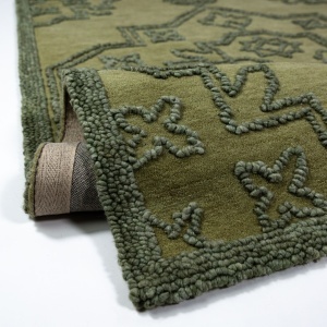 Covor Sable Vintage Wool Verde 160x230 cm - Img 2
