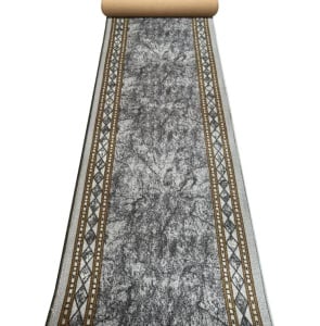 Covor Traversa, Print, Gri, 80x400 cm, Delta