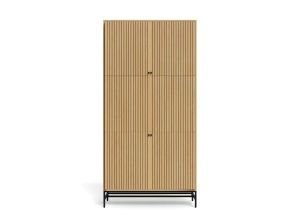 Dulap Albany, Natural, 200x99x60 cm - Img 6