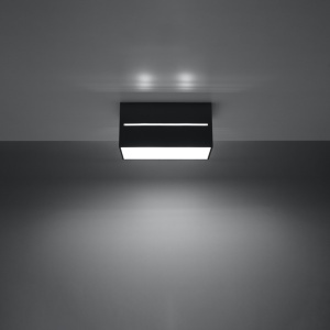 Lustra Lobo Negru 20x10x10 cm - Img 3