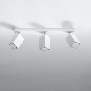 Lustra Merida Alb 45x6x16 cm - Img 2