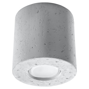 Lustra Orbis din beton Gri 10x10x10 cm