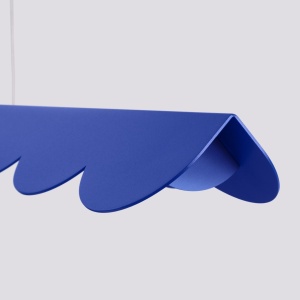 Lustra suspendata LED Biscuit Ultramarine 3000K 131x13x200 cm - Img 7