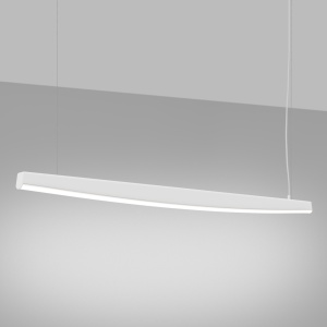 Lustra suspendata LED Jorun 150 Alb 4000K 150x3x210 cm - Img 3