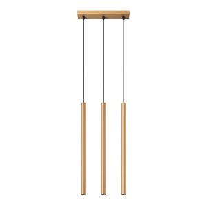 Lustra suspendata Pastelo Auriu 30x5x110 cm