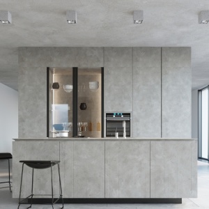 Lustra Valde din beton Gri 14x14x14 cm - Img 6