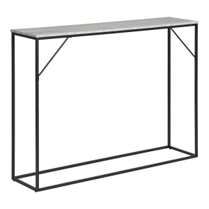 Masa consola Vita, Negru, 110x26x80 cm
