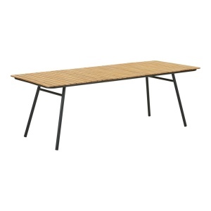 Masa dining Cleveland, Natural, 220x90x74 cm - Img 5