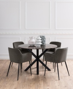 Masa dining Heaven, Maro, 75.5x120x120 cm - Img 2