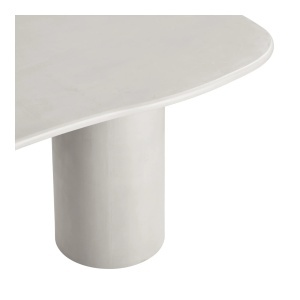 Masa dining Maranola, Bej, 240x96x76 cm - Img 2