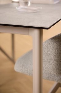Masa dining Palermo, Gri, 75x160x90 cm - Img 3