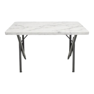 Masa Vertex, Negru/Alb, 110x70x72 cm - Img 3