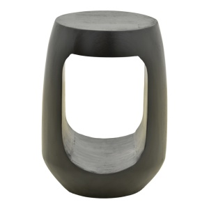Masuta laterala, Lenora, Negru, 33x33x45 cm - Img 3