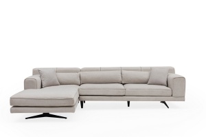 Modular Γωνιακός Καναπές Jivago Μπεζ 198x308x78 cm - Img 6